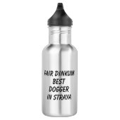 Bouteille D'eau Fair Dinkum MEILLEUR DOGGER à Straya (Droite)