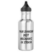 Bouteille D'eau Fair Dinkum MEILLEUR MÉCANIQUE à Straya (Droite)