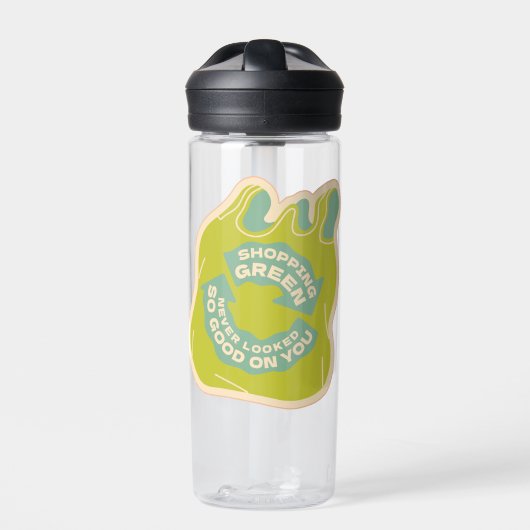 Bouteille D'eau Faire du shopping éco-responsable (Extérieur)