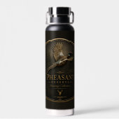 Bouteille D'eau Faisan, Chasse Royale (Arrière)