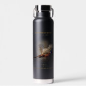 Bouteille D'eau Faisan, chasse royale (Avant)