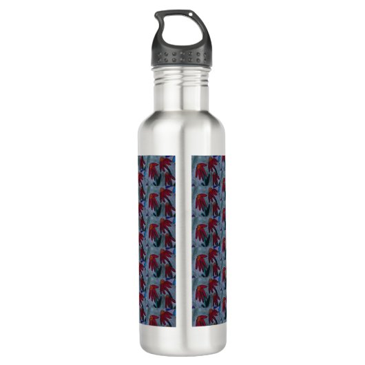 Bouteille D'eau Faisées rouges (Dos)