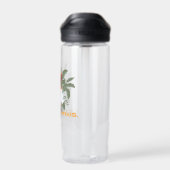 Bouteille D'eau "Faisons ça" Cobra - Le Lotus Blanc (Arrière)