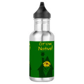 Bouteille D'eau Faisons pousser les plantes indigènes ! (Droite)