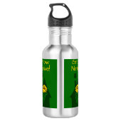 Bouteille D'eau Faisons pousser les plantes indigènes ! (Dos)