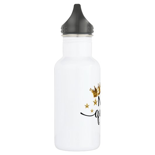 Bouteille d'eau faite sur commande (18 onces), (Gauche)