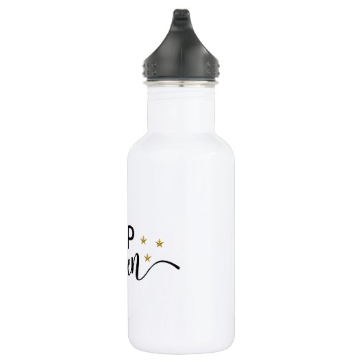 Bouteille d'eau faite sur commande (18 onces), (Droite)