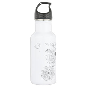 Bouteille D'eau Faites un pissenlit de souhait