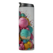 Bouteille d'eau fantaisiste (Tourné sur la droite)