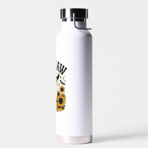 Bouteille D'eau Fantôme de vache occidentale d'Halloween Boo Haw