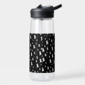 Bouteille D'eau Fantômes d'Halloween foncé (Gauche)