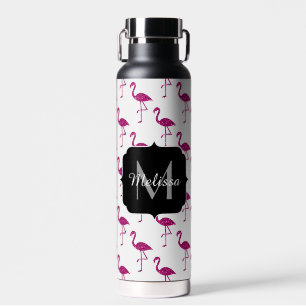 Bouteille D'eau Faux brillant scintillant étincelles Monogram Wat