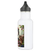 Bouteille D'eau Fée Chibi mangeant des mûres avec un ami de la for (Droite)