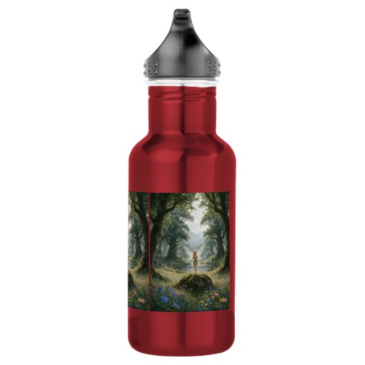 Bouteille D'eau Fée dans la forêt enchantée (Droite)