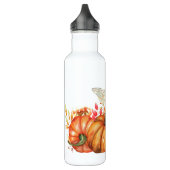 Bouteille D'eau Fée de forêt & Bouquet Citrouille d'automne (Gauche)