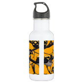 Bouteille D'eau Fée en jaune (Dos)