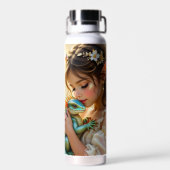 Bouteille D'eau Fée et Dragon Mystique (Arrière)