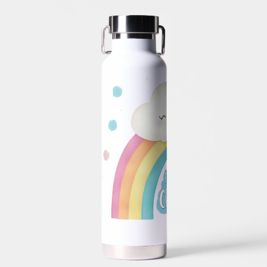 Bouteille D'eau 🌈 Feeling Cloud 9 ☁️ (Avant)