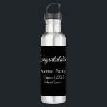 Bouteille D'eau Félicitations diplômé ajouter le nom de l'école si<br><div class="desc">Conception</div>