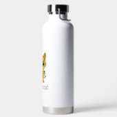 Bouteille D'eau Feline Good | Joli jeu de chatte en caricature Kit (Droite)