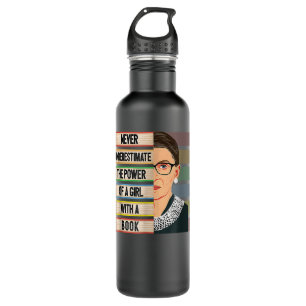 Bouteille D'eau Feministe Ruth Bader Ginsburg RBG Citation Girl Wi