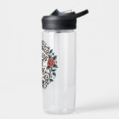 Bouteille D'eau Femme au chat sans enfant (Gauche)