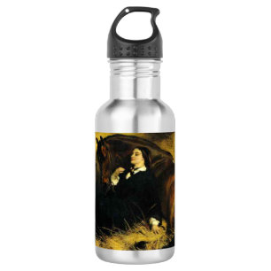 Bouteille D'eau Femme et Cheval