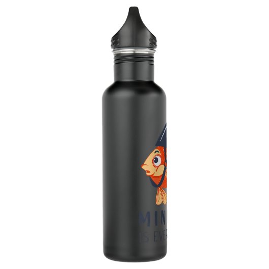 Bouteille D'eau Femme Tout Est Mindset Requin Fin Goldfish Mo (Gauche)