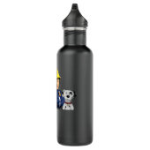 Bouteille D'eau Femmes Hommes Dessin De Flamme Noms Pour Sam Enfan (Droite)