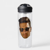 Bouteille D'eau Fête d'anniversaire de bachelorette avec découpe d (Extérieur)