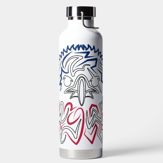 Bouteille D'eau Fête de l'Indépendance Aigle américain (Droite)