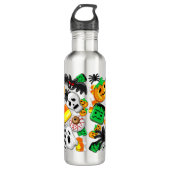 Bouteille D'eau Fête des Candies Éffrayantes d'Halloween (Devant)