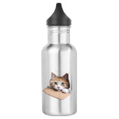 Bouteille D'eau Fête des Mères Chat Mug (Gauche)