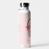 Bouteille D'eau Fête des Mères, Meilleure Mère du Monde, avec Bell (Plage)