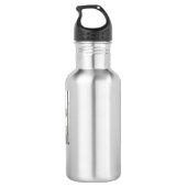 Bouteille D'eau fête des pères son père papa ajouter un texte phot (Dos)