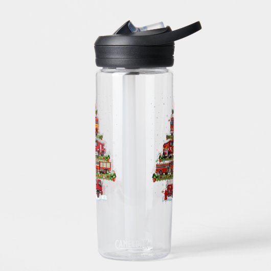 Bouteille D'eau Feu de camion feux Pompier Camion d'incendie Noël (Gauche)