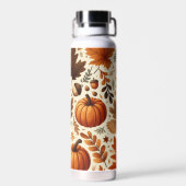 Bouteille D'eau feuille/citrouille/cavernes Automne (Arrière)