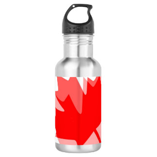 Bouteille D'eau Feuille d'érable canadienne de style superposé CAN
