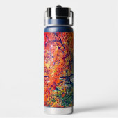 Bouteille D'eau Feuille orange (Arrière)