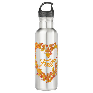 Bouteille D'eau Feuilles automnales