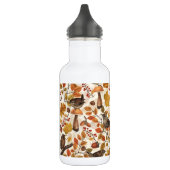 Bouteille D'eau Feuilles d'automne, baies, champignons et fleurs (Gauche)