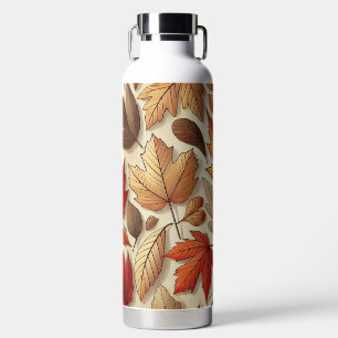 Bouteille D'eau feuilles d'automne classiques
