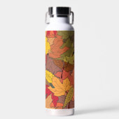Bouteille D'eau Feuilles d'automne colorées (Avant)