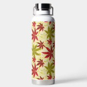 BOUTEILLE D'EAU FEUILLES JAPONAISES (CRÈME) (Plage)