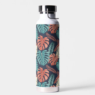 Bouteille D'eau Feuilles Vertes