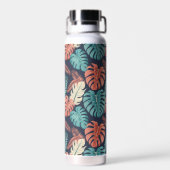 Bouteille D'eau Feuilles Vertes (Arrière)