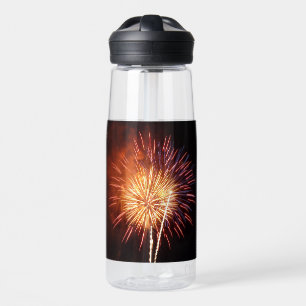 Bouteille D'eau Feux d'artifice Rouges, Blancs et Bleus I Patrioti