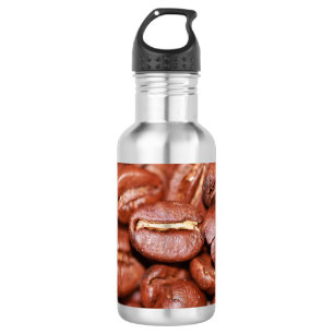 Bouteille D'eau Fèves de café grillées