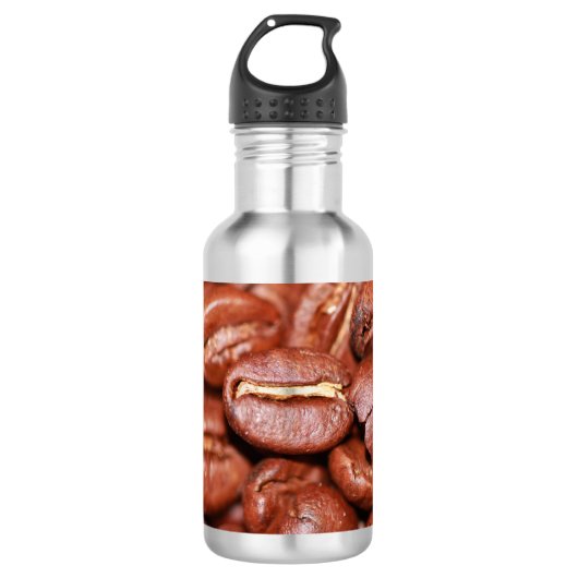 Bouteille D'eau Fèves de café grillées (Devant)