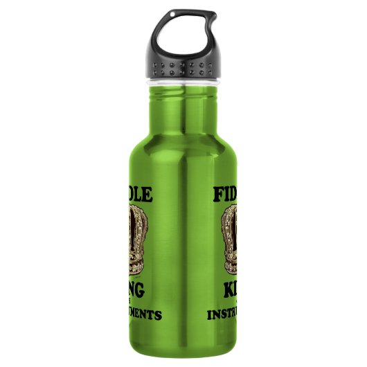Bouteille D'eau Fiddle King of Instruments (Devant)